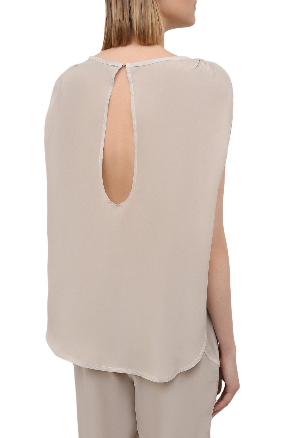 Топ HEROINE SPORT бежевого цвета по цене 8995 руб., арт. HS-2-118/H0LIDAY 20, фото 4 Топ HEROINE SPORT, арт. HS-2-118/H0LIDAY 20, фото 4