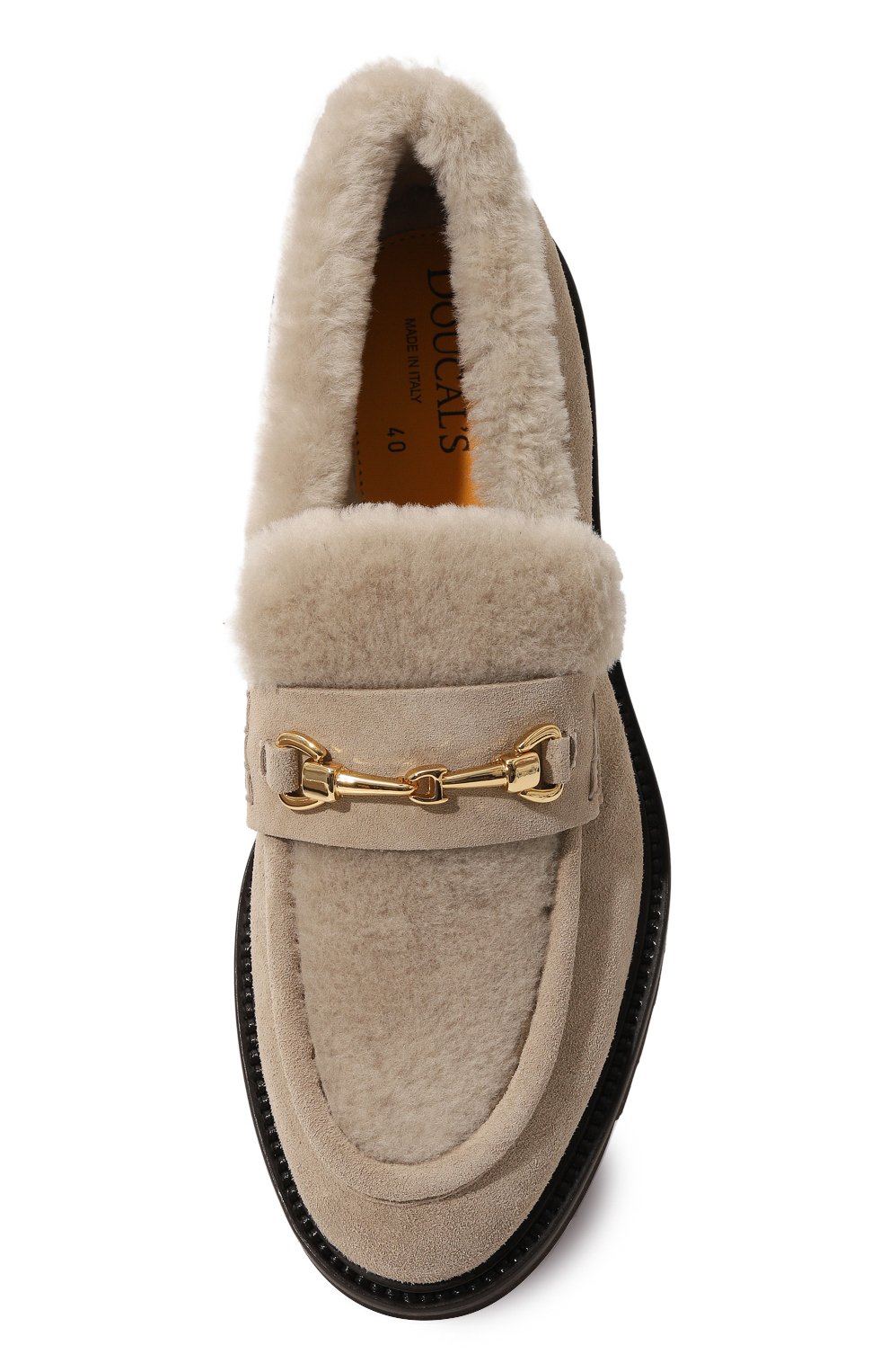 Замшевые лоферы DOUCAL'S бежевого цвета по цене 59950 руб., арт. DD8660PHILPM730T, фото 6 Замшевые лоферы DOUCAL'S, арт. DD8660PHILPM730T, фото 6