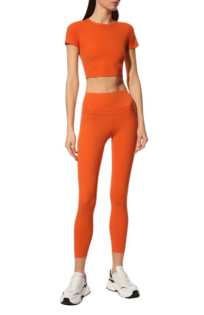 Топ DAILY REMINDER оранжевого цвета по цене 9100 руб., арт. T018-OR, фото 2 Топ DAILY REMINDER, арт. T018-OR, фото 2