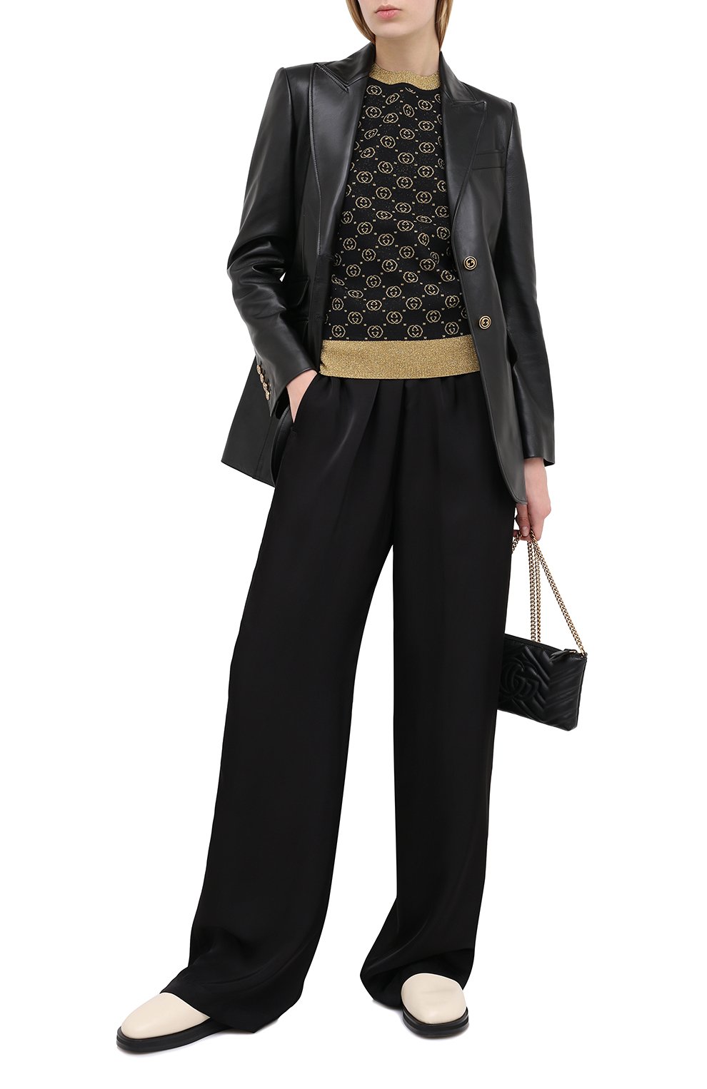 Шерстяной джемпер GUCCI, арт. 554995/XKAHT, фото 2