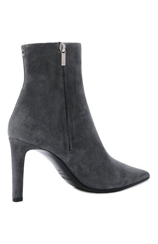 Замшевые ботильоны Frankie 85 Jimmy Choo FRANKIEAB85SVV Серый  FRANKIEAB85SVV Фото 5