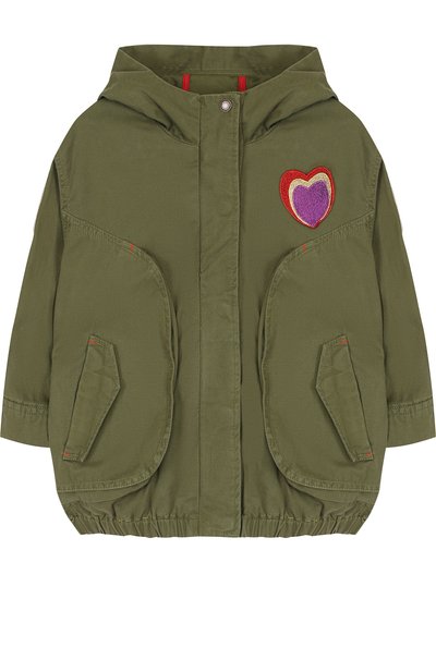 Парка с капюшоном и принтом MARC JACOBS (THE), арт. W16084/6A-12A, фото 1