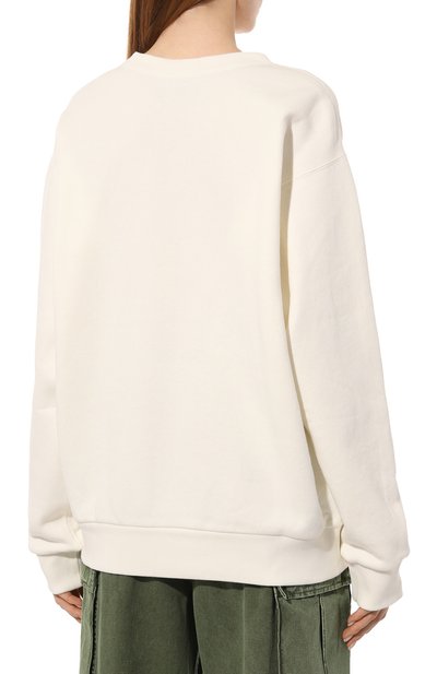 Хлопковый свитшот doraemon x gucci GUCCI белого цвета по цене 122400 руб., арт. 617964 XJDIK, фото 4 Хлопковый свитшот doraemon x gucci GUCCI, арт. 617964 XJDIK, фото 4
