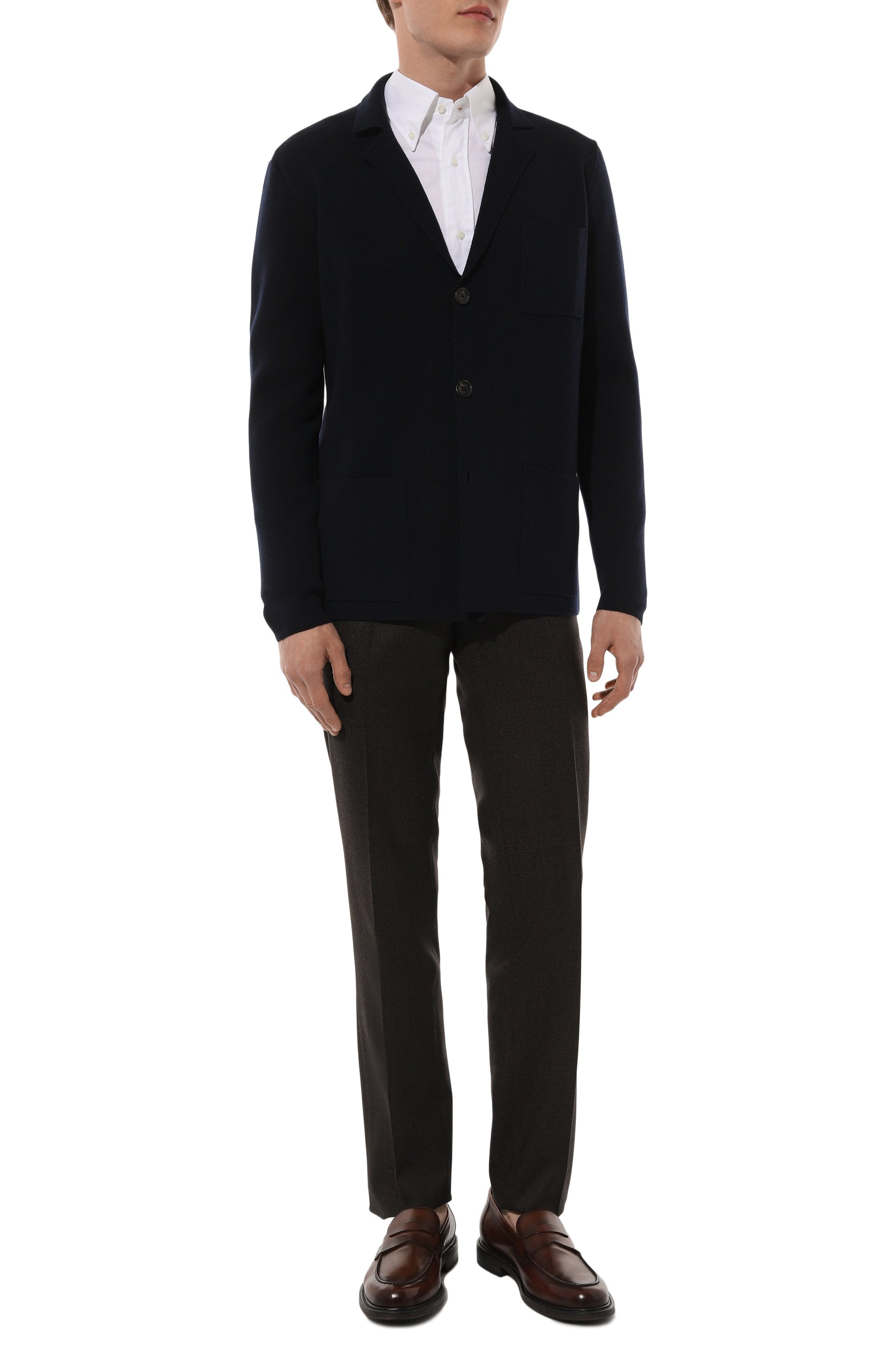 Шерстяной пиджак CORNELIANI, арт. 94M586-9425164, фото 2