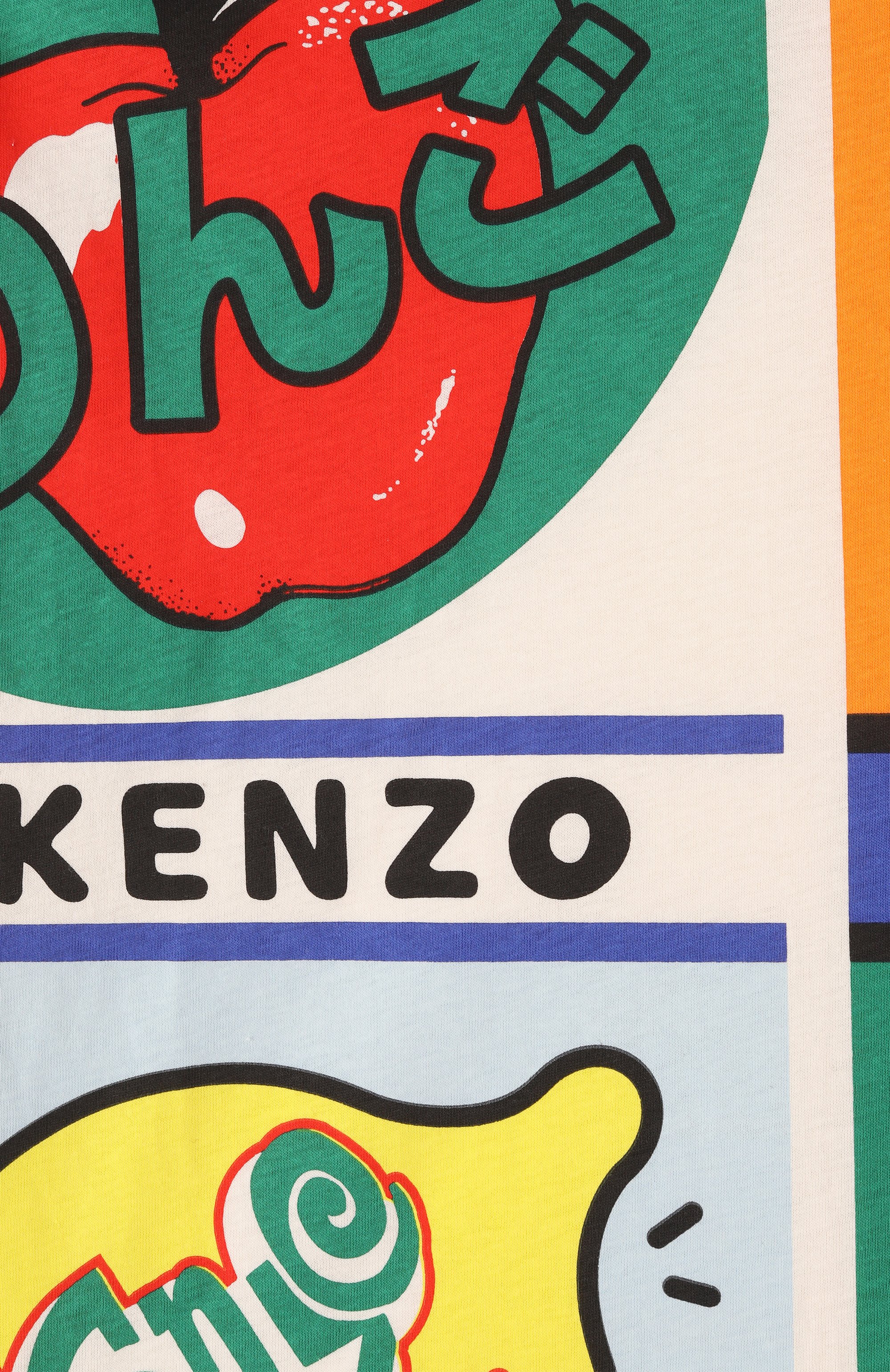 Хлопковая футболка KENZO, арт. K61068, фото 3