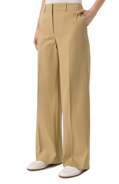 Хлопковые брюки THEORY, арт. P0204204, фото 3