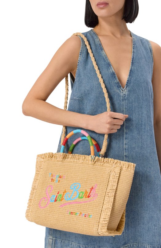Сумка Colette Straw MC2 Saint Barth STBA C0LETTE STRAW N/00174H Бежевый  STBA C0LETTE STRAW N/00174H Фото 2