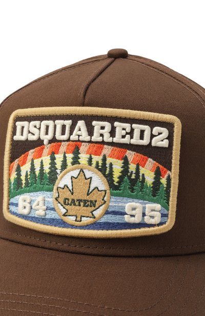 Хлопковая бейсболка DSQUARED2, арт. BCM0924/05C00001, фото 4