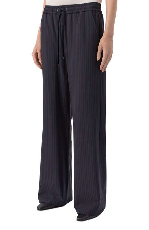 Шерстяные брюки Lorena Antoniazzi P2633PA31A/5229 Синий  P2633PA31A/5229 Фото 3