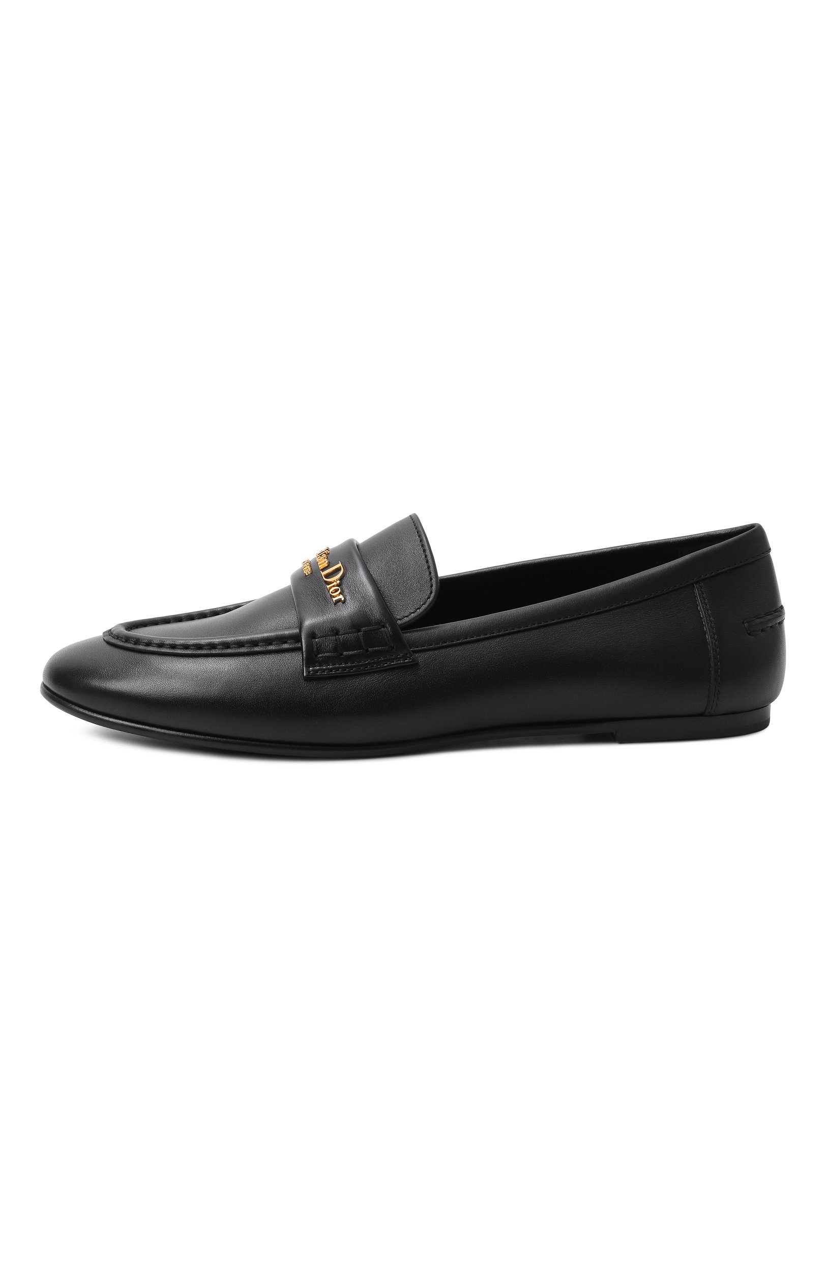 Кожаные лоферы dior boy DIOR черного цвета по цене 131000 руб., арт. KDF039VS0, фото 4 Кожаные лоферы dior boy DIOR, арт. KDF039VS0, фото 4