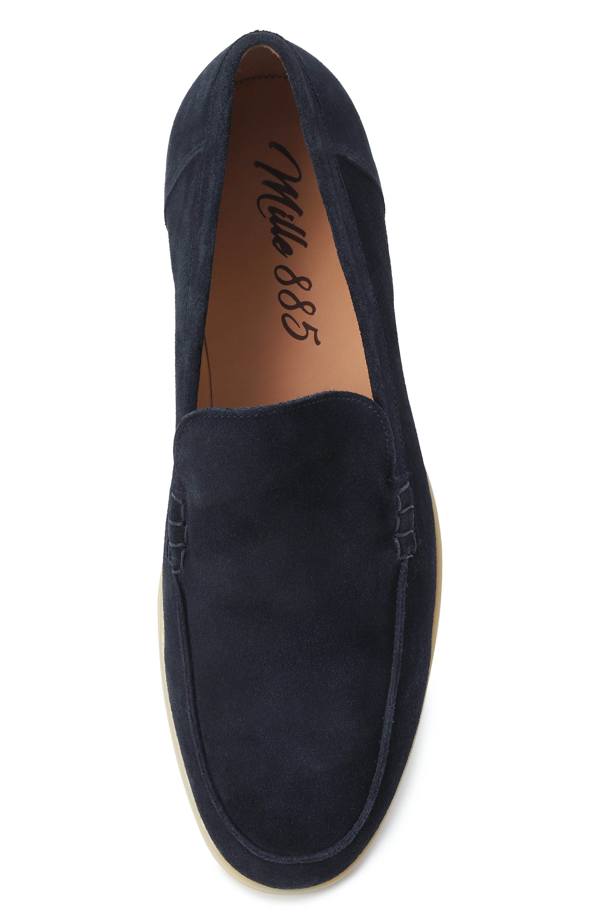 Замшевые лоферы MILLE 885, арт. GLASG0W/PEACH, фото 6