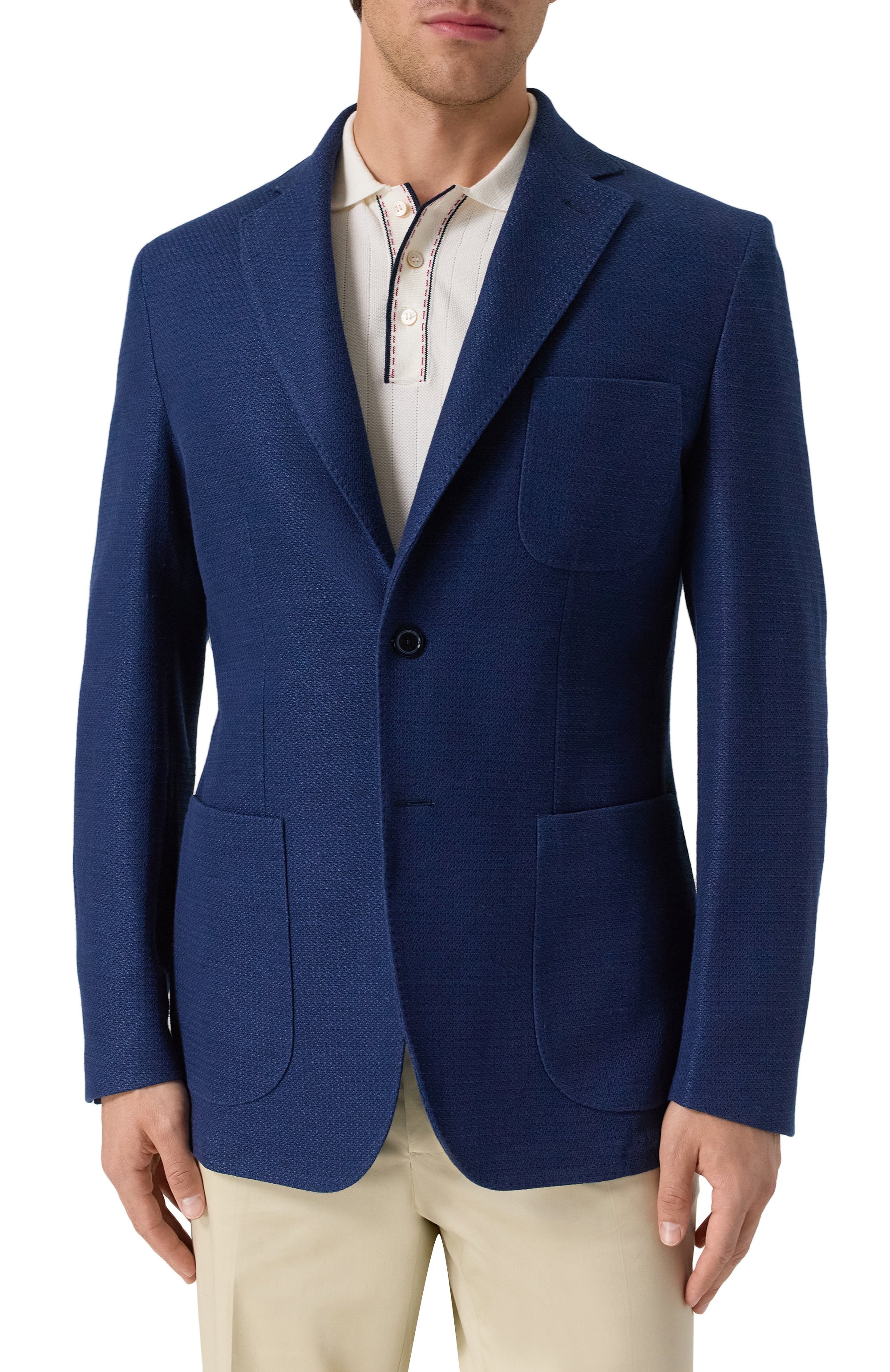 Пиджак из хлопка и льна MVST, арт. 9111, фото 5