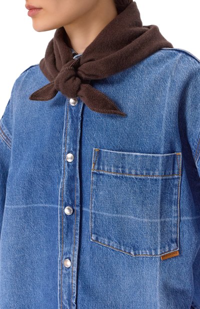 Кашемировый шарф-косынка JACQUEMUS, арт. 25HACU00783/AK00292, фото 2
