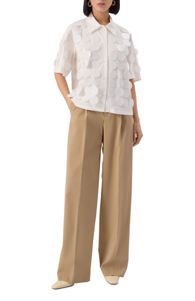 Хлопковая рубашка MSGM, арт. 3842MDE18X/257126, фото 2