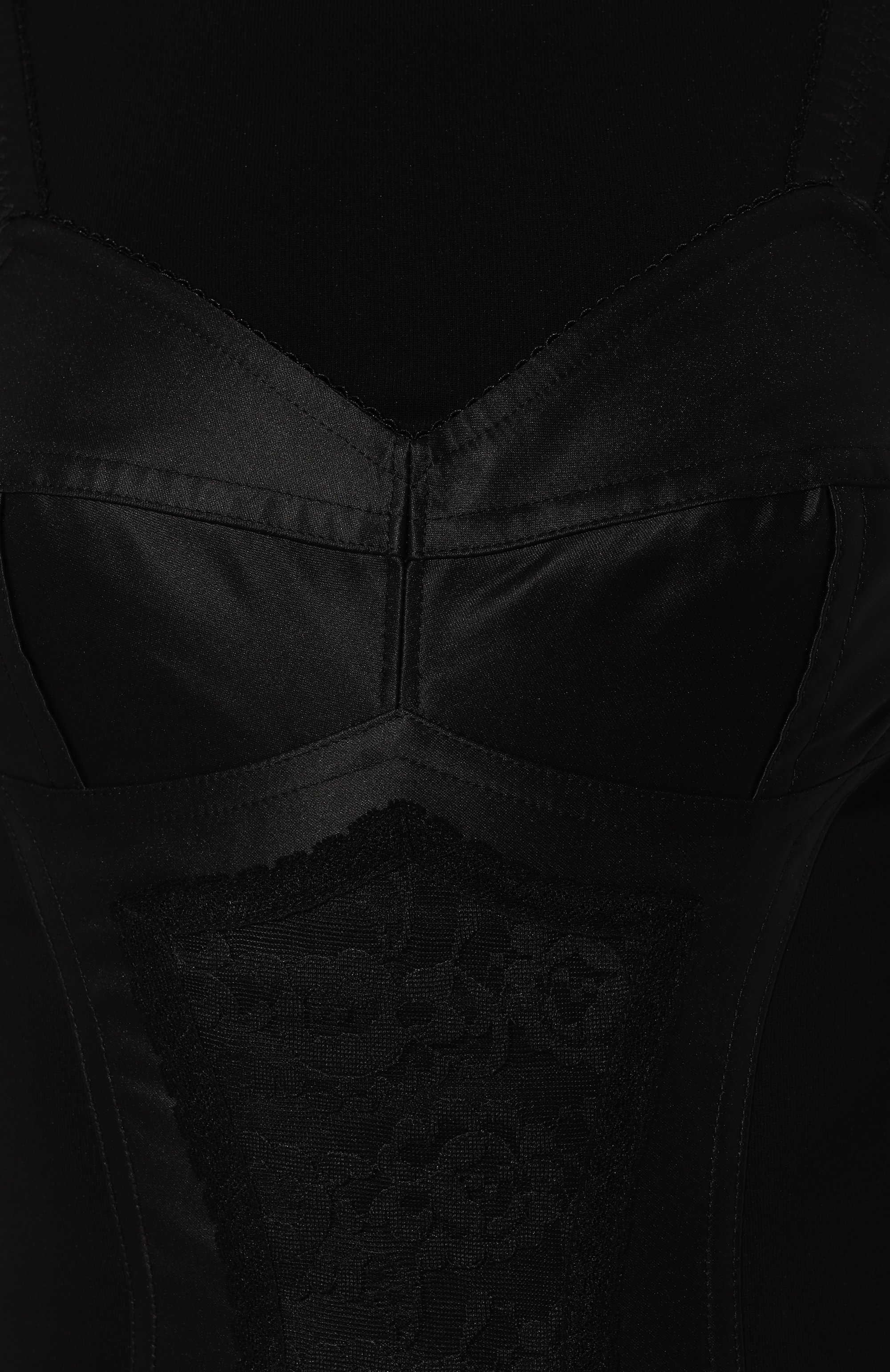 Платье из вискозы и шелка DOLCE & GABBANA, �арт. F6ARFT/FUGKF, фото 6