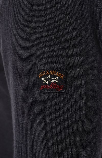 Шерстяной джемпер PAUL&SHARK темно-синего цвета по цене 31900 руб., арт. 11311001, фото 5 Шерстяной джемпер PAUL&SHARK, арт. 11311001, фото 5