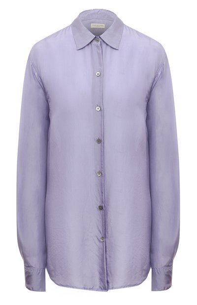 Женская шелковая рубашка DRIES VAN NOTEN, арт. 231-010719-6150