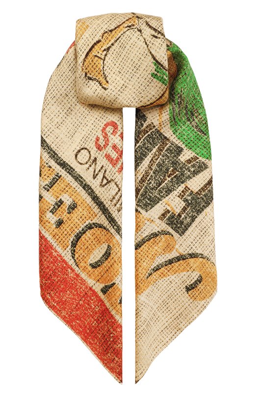 Шелковый платок Moschino A3302/0496 Бежевый A3302/0496