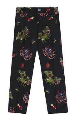 Детский костюм GUCCI синего цвета, арт. 483900/XB460 | Фото 4 (Статус проверки: Проверена категория, Проверено; Материал внешний: Синтетический материал; Кросс-КТ НВ: Костюм; Материал сплава: Проставлено, Проверено; Нос: Не проставлено; Ростовка одежда: 36 мес | 98 см)