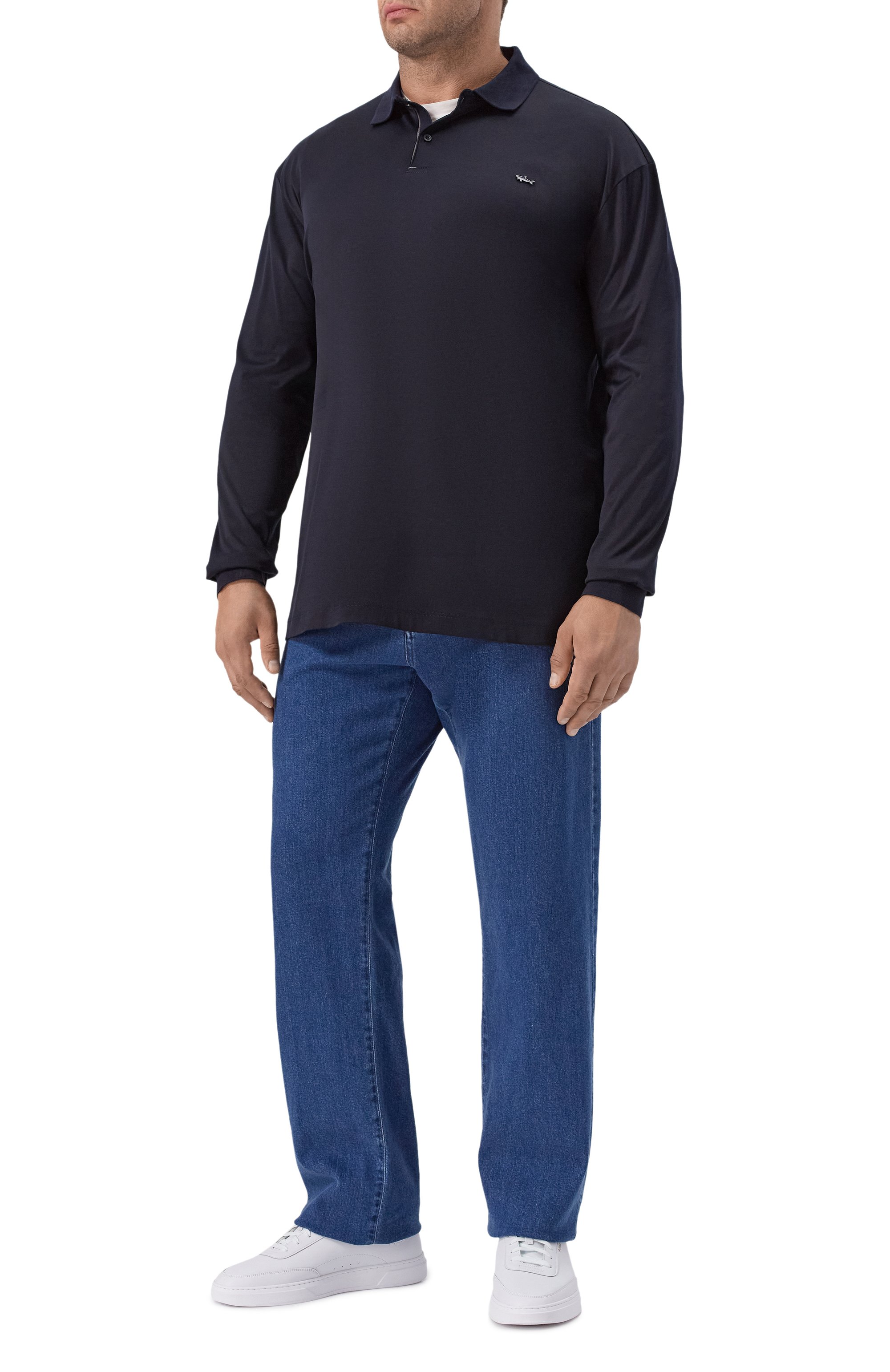 Хлопковое поло PAUL&SHARK, арт. 15311727/3XL-6XL, фото 2