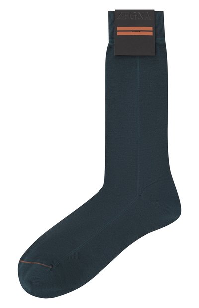 Мужские хлопковые носки ZEGNA, арт. N5V40/720