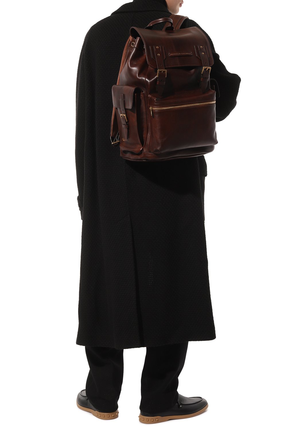 Кожаный рюкзак BRUNELLO CUCINELLI, арт. MBCIU356, фото 6