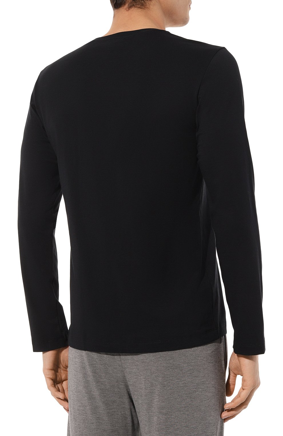 Хлопковый лонгслив HANRO, арт. 075053, фото 4