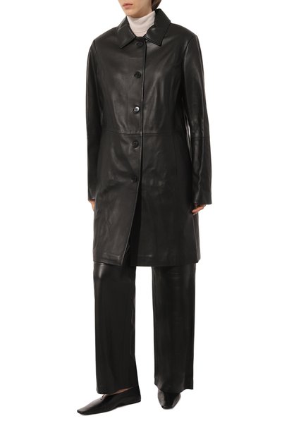 Кожаное пальто LOULOU DE SAISON, арт. UV0N, фото 3