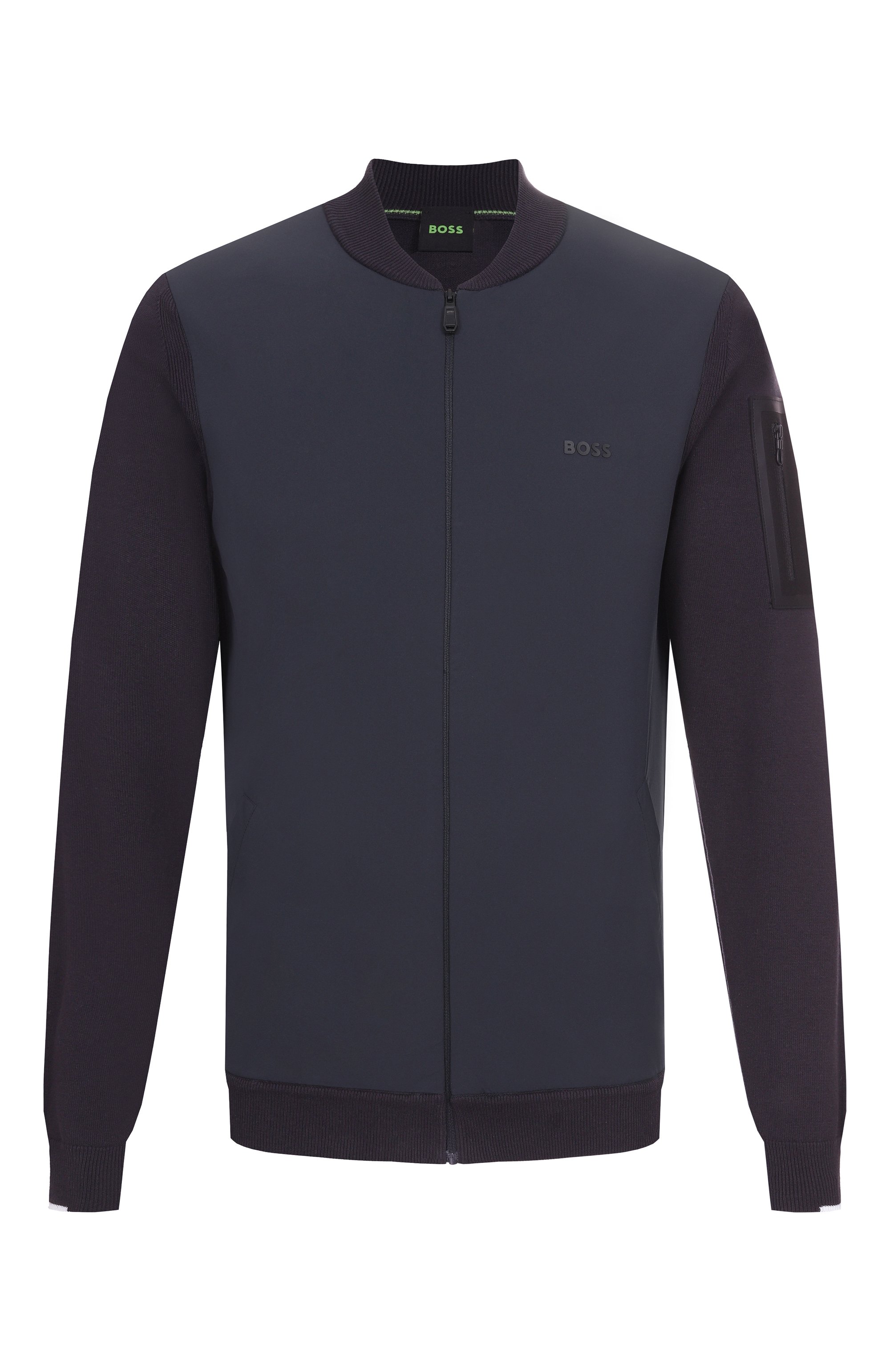 Комбинированная толстовка BOSS GREEN, арт. 50529337, фото 1