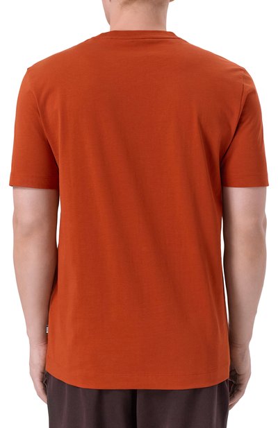 Хлопковая футболка BOSS, арт. 50468347, фото 4