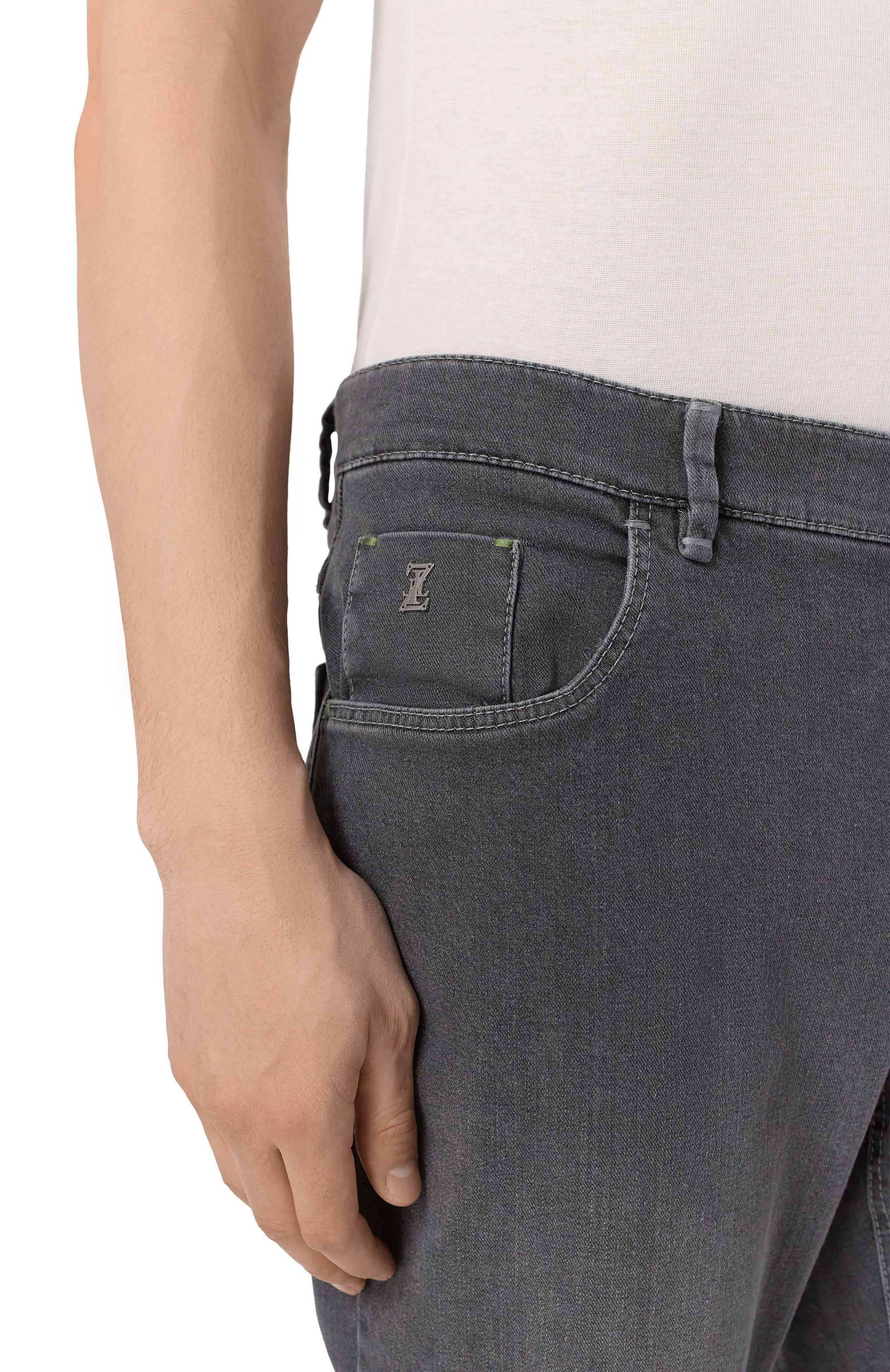 Джинсы regular fit ZILLI, арт. J5T001M0460VMNBE0, фото 5