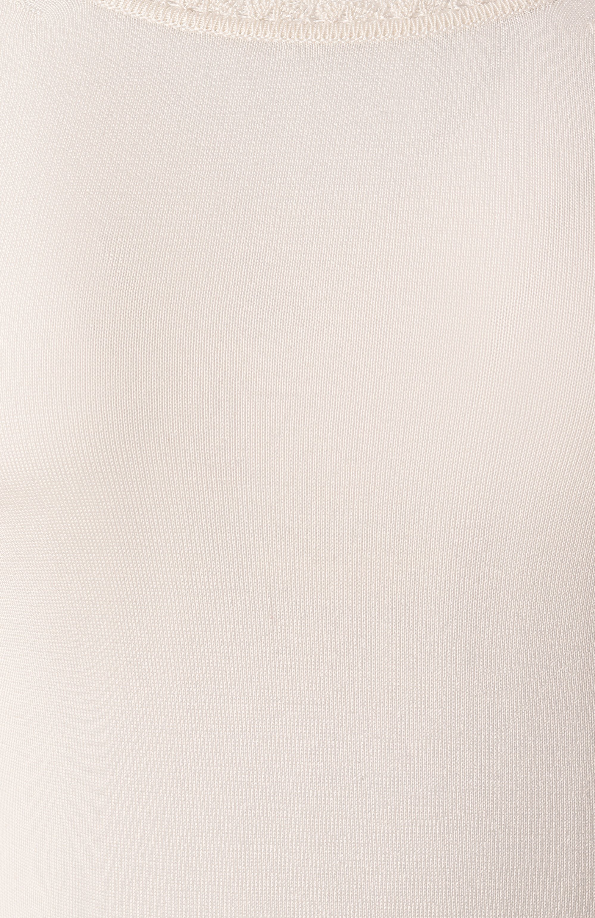 Шелковый пуловер DOLCE & GABBANA кремового цвета по цене 158500 руб., арт. FXX85T/JBSLJ, фото 6 Шелковый пуловер DOLCE & GABBANA, арт. FXX85T/JBSLJ, фото 6