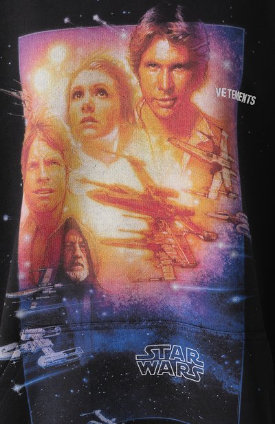 Хлопковое худи star wars x vetements VETEMENTS, арт. USW21TR015 1601/W, фото 5