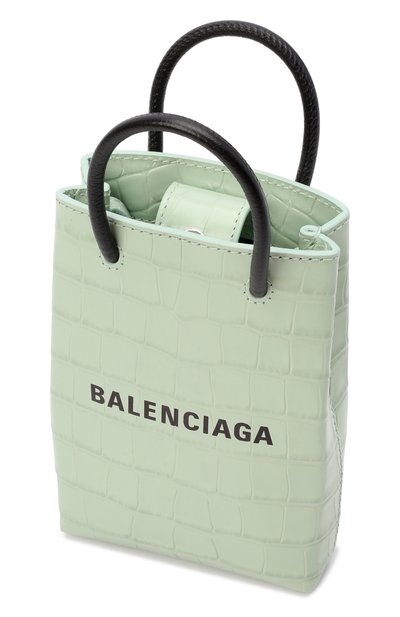 Кожаный чехол для iphone BALENCIAGA, арт. 593826/1U61N, фото 5