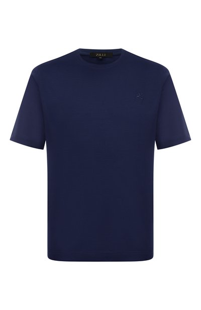 Мужская хлопковая футболка ZILLI, арт. TSR02AM0100VZLE00