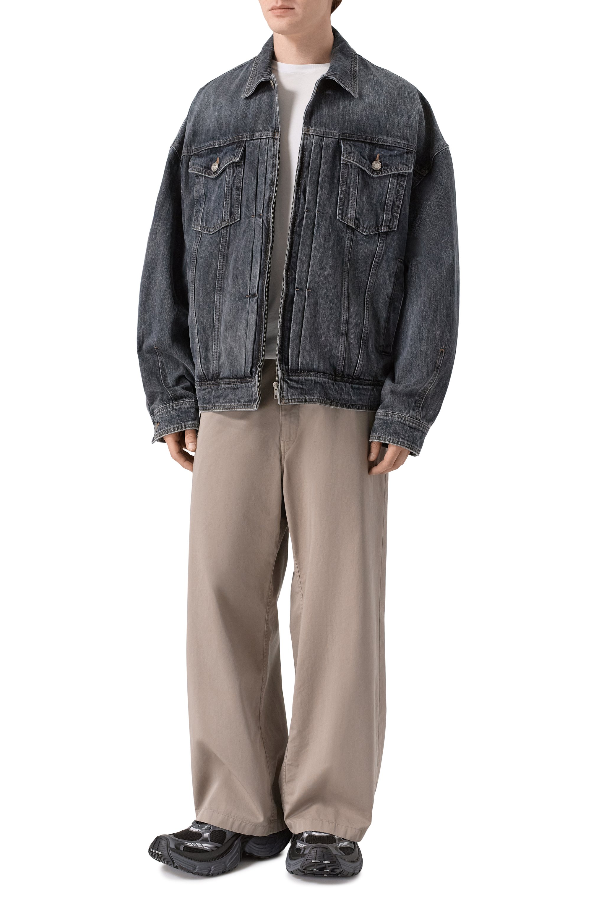 Хлопковые брюки BALENCIAGA, арт. 857631/TSP13, фото 2