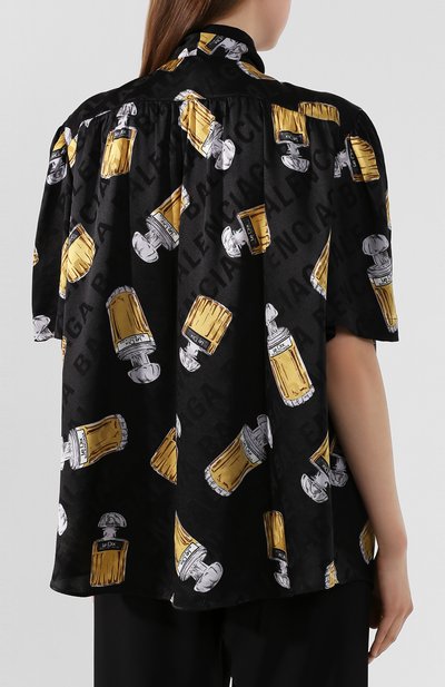 Шелковая рубашка BALENCIAGA, арт. 602571/TIL40, фото 4