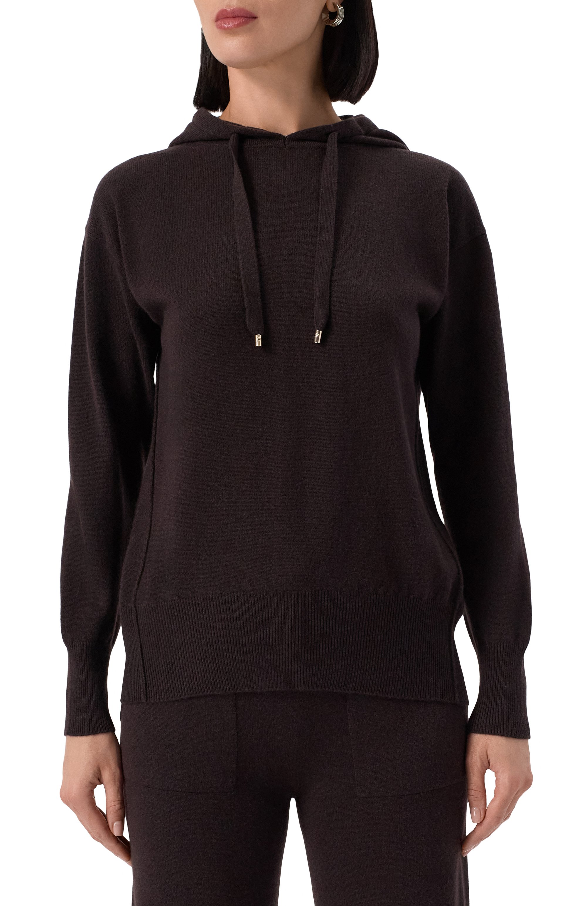 Худи из ше�рсти и кашемира LORENA ANTONIAZZI, арт. FM06/2472, фото 3