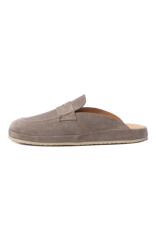 Замшевые домашние туфли Farfalla F5ALI/SUEDE Серый  F5ALI/SUEDE Фото 4