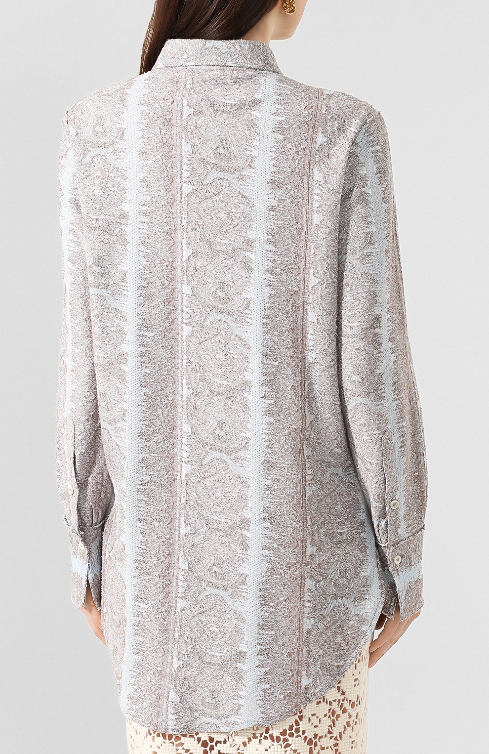 Хлопковая рубашка ACNE STUDIOS, арт. AC0223/W, фото 4