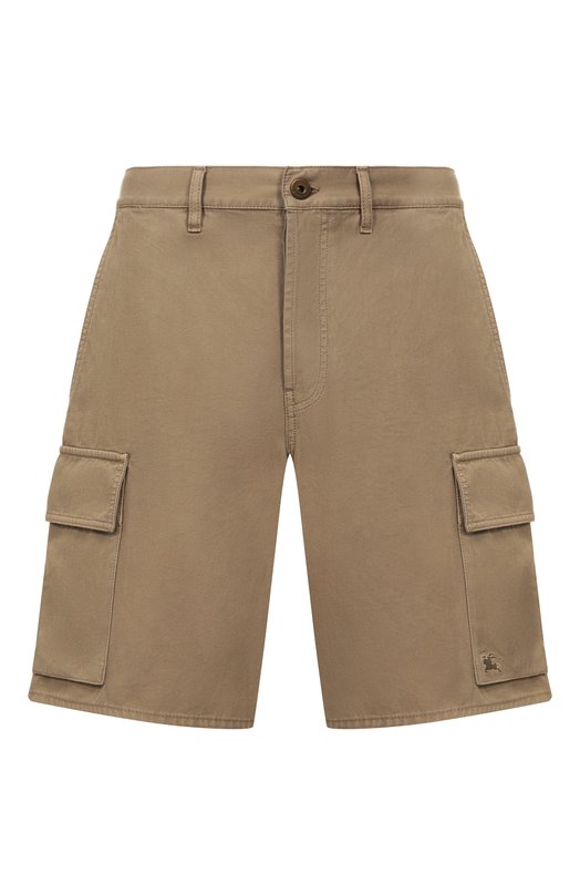 Хлопковые шорты Burberry 8106045 Коричневый 8106045