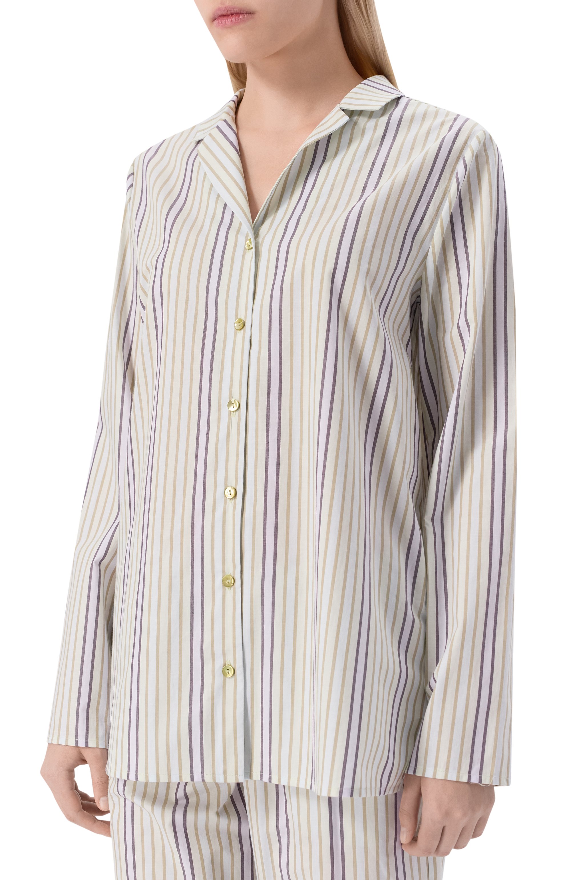 Хлопковая рубашка HANRO, арт. 074849, фото 3