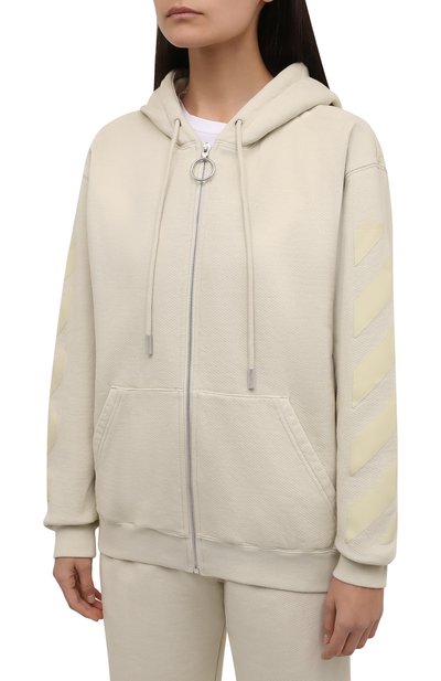 Хлопковый кардиган OFF-WHITE, арт. 0WBE005F21JER001, фото 3