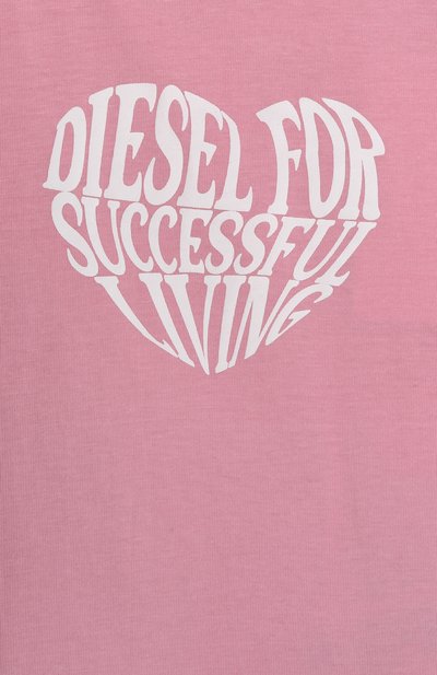Хлопковая футболка DIESEL, арт. K00766/00YI9, фото 3