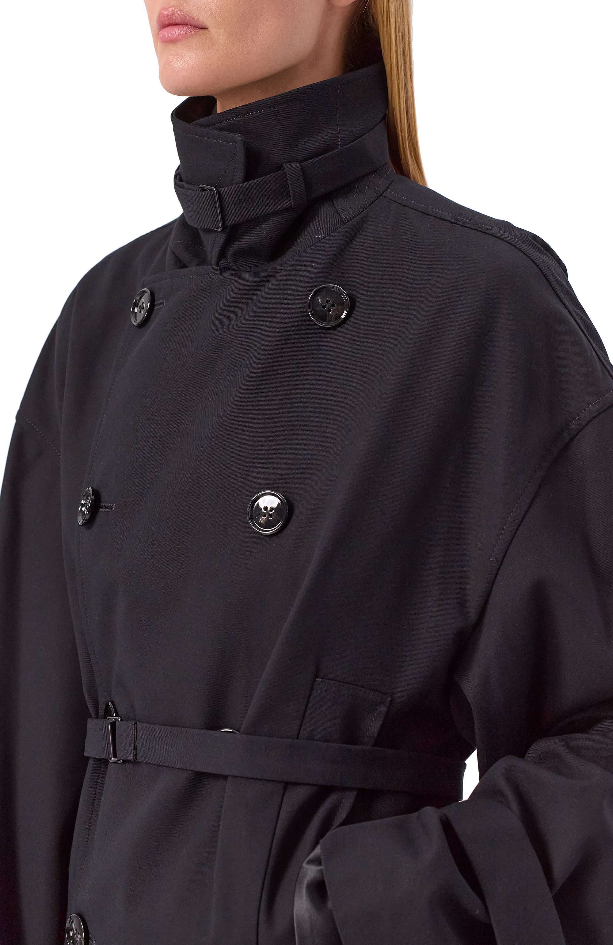 Хлопковый тренч ANN DEMEULEMEESTER, арт. B0013117/FA431, фото 5