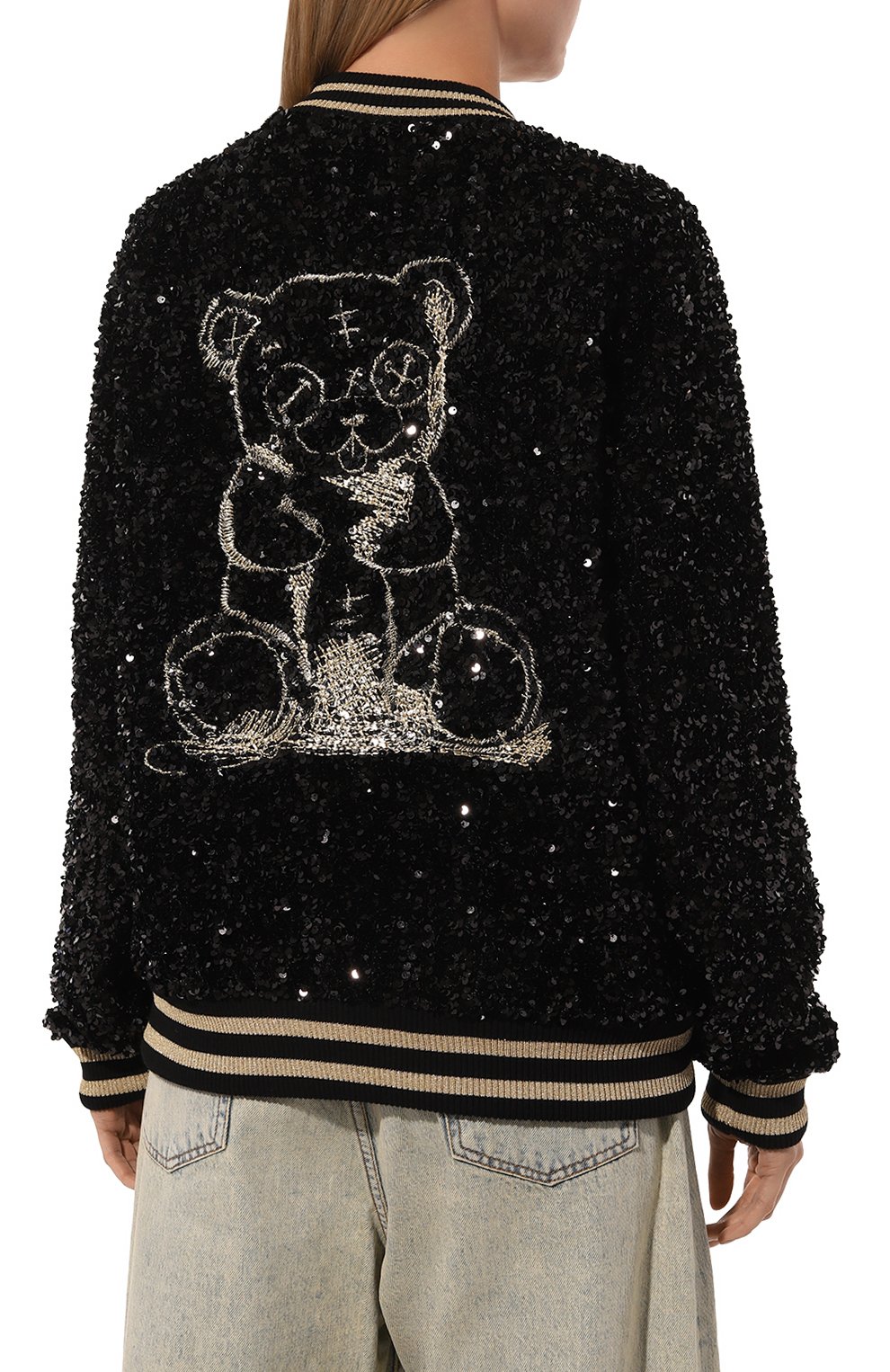 Бомбер с отделкой пайетками BARROW, арт. F4BWW0JK104, фото 4