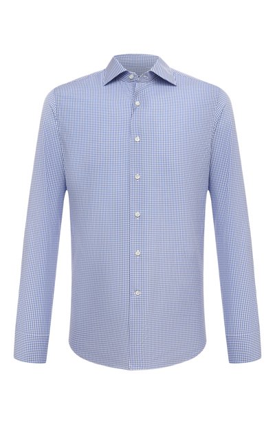 Мужская хлопковая сорочка CANALI, арт. X98/GD03171