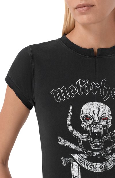 Хлопковая футболка vetements x motörhead VETEMENTS черного цвета по цене 89250 руб., арт. WH27TR245B, фото 5 Хлопковая футболка vetements x motörhead VETEMENTS, арт. WH27TR245B, фото 5