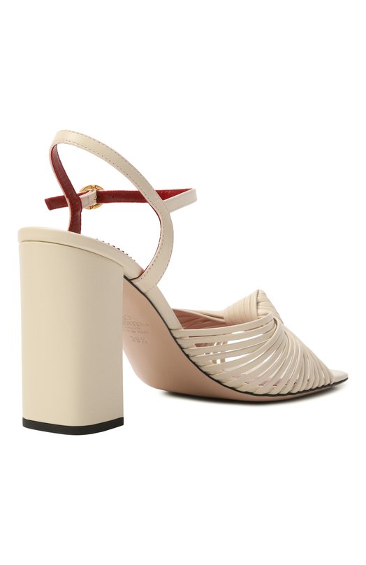 Кожаные босоножки Annet 90 Valentino 8W0S0PJ6/ZIC Кремовый  8W0S0PJ6/ZIC Фото 5