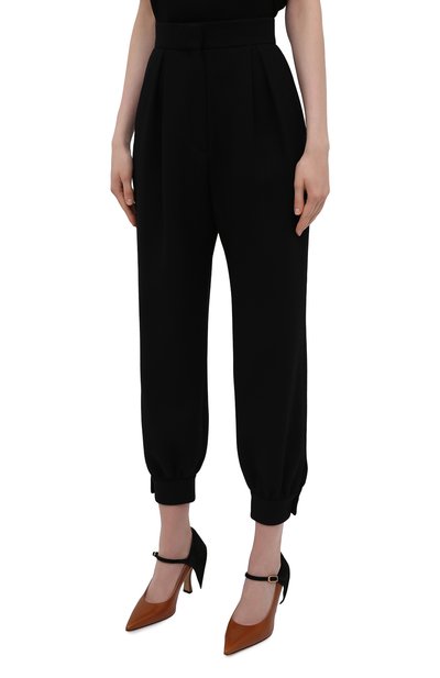 Шерстяные брюки ALESSANDRA RICH, арт. FAB2353-F3190, фото 3